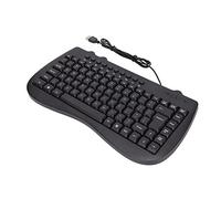 Pssopp Wired Keyboard Mini Keyboard Made with Plastic Quiet 87 Keys USB Interface for Home and Office Use (English)