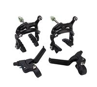 Pssopp ZTTO Bike Brake Set Dual Pivot Design Aluminum Alloy Bicycle Brake Caliper Brake Lever Set for Brompton Folding Bike, Stable Power Modulation, for Biker