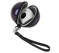 pssped Protective Camera Case Compatible with Fuji Instax Pal Camera, Custom Fit Hard EVA Round Shape Storage Bag with Wrist Strap, Compact Carrying Storage, Black