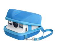 pssped Protective Camera Case Compatible with Polaroid Go 9035 9071 9070 Instant Film Camera, Custom Fit EVA Protective Cover with Wrist Band, Compact Carrying Storage (Blue)