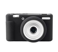pssped Protective Camera Case Compatible with Sony ZV1F ZV-1M2 ZV-1 Mark II, Custom Fit Silicone Cover Bag, Compact Lightweight Carrying Storage (Black)