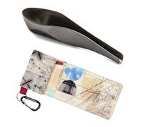 pStyle | Female Urination Device | Black w/Metallic Fleck w/Treasure Hunt pCase | Made in USA | Pee Funnel for Women | Camping, Hiking, Travel, Gender Affirmation & More | Portable Urinal