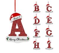 PSUNEY Personalised Christmas Baubles - Custom Family of 2,3,4,5,6,7,8 Christmas Baubles for Trees, Decorations, Xmas Gifts for Mom Dad Family