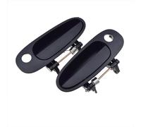 PSUWSXA 1 Or 2 Or 4 Pcs Black Exterior Door Handle Front Rear Left Right for Geo for Prizm for Toyota for Corolla 1993-1997(Front FL FR Pair)