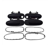 PSUWSXA 1 Or 2 Or 4 Pcs Black Exterior Door Handle Front Rear Left Right for Geo for Prizm for Toyota for Corolla 1993-1997(4 Sides Set)