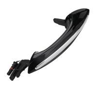 PSUWSXA 4X Black Outer Outside Exterior Comfort Access Door Handle Set for BMW 5 6 7 Series F07 F10 F11 F06 F12 F13 F01 F02(Front Left Side)