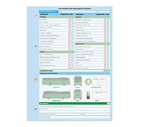 PSV Defect Report/Check List, 2 Part, Duplicate, 50 Sets per Book