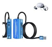PSVR2 PC Adapter, PSVR 2 PC Accessories Kit Compatible with PlayStation VR2, AR Glasses, Portable Monitor, Includes DP 1.4 Cable and Power Adapter (Black) (D85-Blue)