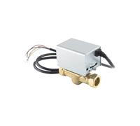 PSW TRADE SUPPLIERS LTD Two Port Motorised Valve Normally Closed with Microswitch and Demountable Head, Industry Standard Synchronous Motor, 22mm SPST Switch Type