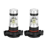 Psx24W Bulb Red,Psx 24W,Fog Lights And Fog Light Assembly,2Pcs 12-24V 100W 6000K White Car Bright Led Fog Light Bulbs For Patriot 2015-2018