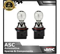 PSX26W Clear 26w 12v PG18.5d-3 Light Bulb - Parking / Side Light, DRL - PAIR