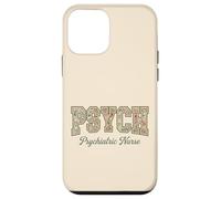 Psych Nurse Floral Typography Psychiatric Nurse Pride Case for iPhone 12 mini