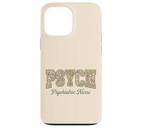 Psych Nurse Floral Typography Psychiatric Nurse Pride Case for iPhone 13 Pro Max