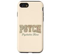 Psych Nurse Floral Typography Psychiatric Nurse Pride Case for iPhone SE (2020) / 7/8