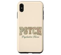 Psych Nurse Floral Typography Psychiatric Nurse Pride Case for iPhone XS Max