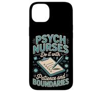 Psych Nurses Do It With Patience And Boundaries Psych Nurse Case for iPhone 14 Plus
