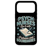 Psych Nurses Do It With Patience And Boundaries Psych Nurse Case for iPhone 17 Pro Max