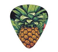 Psych Pineapple Quote - Guitar Picks-12 Pack Includes Thin, Medium & Heavy Gauges, Best Gift for Guitar Lovers
