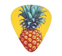 Psych Pineapple Quote - Guitar Picks-12 Pack Includes Thin, Medium & Heavy Gauges, Best Gift for Guitar Lovers