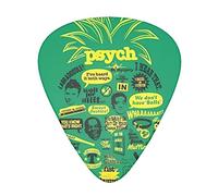 Psych Pineapple Quote Guitar Plectrums Classical Triangle Bass Acoustic And Electric Guitar Plectrums For Guitarists 12 Pieces