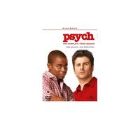 Psych: Season 3 DVD (2011) - Shawn Spencer & Gus Guster Solve Crimes, Deleted Scenes, Gag Reel & Video Commentaries