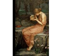 Psyche Opening The Golden Box Hardcover Notebook: Pre-Raphaelite Art Lover's Gift Journal | 176 lined pages | 5.5 x 8.5