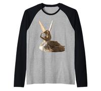 Psyche Revived by Cupid’s Kiss Antonio Canova Neoclassical Raglan Baseball Tee