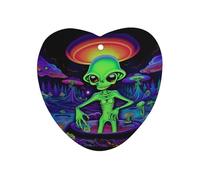 Psychedelic Aliens Funny Car Air Fresheners Pendant Decoration Hanging Accessories 1 Pc