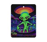 Psychedelic Aliens Funny Car Air Fresheners Pendant Decoration Hanging Accessories 1 Pc