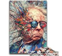 Psychedelic Art 2000 Piece Jigsaw Puzzle for Adults And Teenagers,Staycation Kill Time Every Piece Is Unique - Challenging Family Fun Game (70X100cm)
