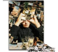 Psychedelic Art Puzzles for Adults Teens 1000pc Puzzle, Interesting Stress Reduction Parent-child Interaction (26x38cm)