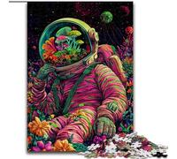 Psychedelic Astronaut 1000 Piece Jigsaw Puzzles for Adults Gifts, Challenging Game for Is Ideal As A Gift for The Whole Family (50x75cm)