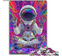 Psychedelic Astronaut 2000 Piece Jigsaw Puzzles for Adults & Teens, Relax Games Enhance Love between Couples for Age 14 (70x100cm)