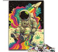 Psychedelic Astronaut Adult Jigsaws 2000 Pieces Difficult, Challenging Game And Family Play Birthday Present, Gifts, Wall Art (70x100cm)