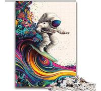 Psychedelic Astronaut JigsawPuzzle 2000 Pieces for Adults, Fun Games Every Piece Is Unique - Challenging Family Fun Game (70x100cm)