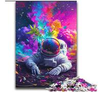 Psychedelic Astronaut JigsawPuzzle 2000 Pieces for Teenagers, Staycation Kill Time Birthday Present, Gifts, Wall Art for 14+ (70x100cm)