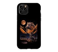 Psychedelic Baby Hippo Blood Moon Safari Art Case for iPhone 11 Pro