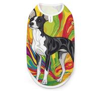 Psychedelic Basenji Dog Cute Dog Clothes Costume Cat Pajamas Puppy Gift Pet Sweater Coat Jacket