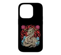 Psychedelic Dragon Mushroom Fantasy Art Case for iPhone 14 Pro