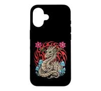 Psychedelic Dragon Mushroom Fantasy Art Case for iPhone 16