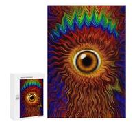 Psychedelic Eye Art Print Puzzle 1000 Teile Schwer Puzzle Spielzeug Lernspiel Impossible Herausforderungsspielzeug Für Erwachsene Kinder 300 PCS