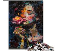 Psychedelic Face Jigsaw Puzzles for Adults 1000 Piece Puzzle, Suitable for Ages 14 And Up Toy Wall Decor Birthday And Unique Gifts (50x75cm)
