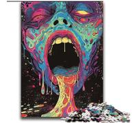 Psychedelic Face Puzzles for Teenagers Teens 2000pc Puzzle, Family Game Stress Reliever Difficult Challenge Gifts for Friends And Family (70x100cm)