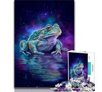 Psychedelic Frog Jigsaw Puzzles for Teenagers 2000 Jigsaws,Learning Educational Toys Family Games with Matching Poster And Trivia Sheet 70x100cm