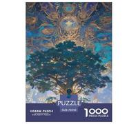 Psychedelic Goddess Jigsaw Puzzles Puzzles for Adults Kids. 1000 Piece Acid Queen Whimsical Challenge Toy Educational Game Home Decoration for Educational Games Gifts 70x50cm/1000pcs