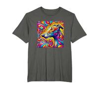 Psychedelic Greyhound Lurcher Whippet Dog Lover T-Shirt