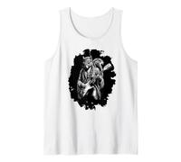 Psychedelic Guitar Squirrel - Funny Vintage Rock Tank Top