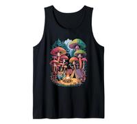 Psychedelic Hippie Mushrooms Hippie Fungi for Shroom Hunter Tank Top