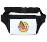 Psychedelic Horsin Around Waist Bag Fanny Pack White