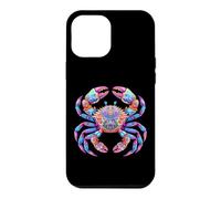 Psychedelic Kaleidoscopic Fractal Crab Retro Art Case for iPhone 12 Pro Max